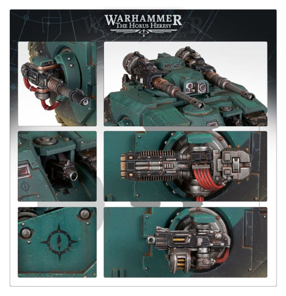 Warhammer - The Horus Heresy: Legiones Astartes - Sicaran Battle Tank